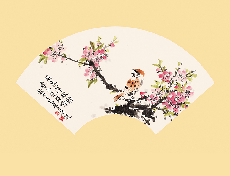 《竹林小景》
