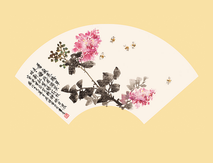 《赭羽忽振玉梢空》