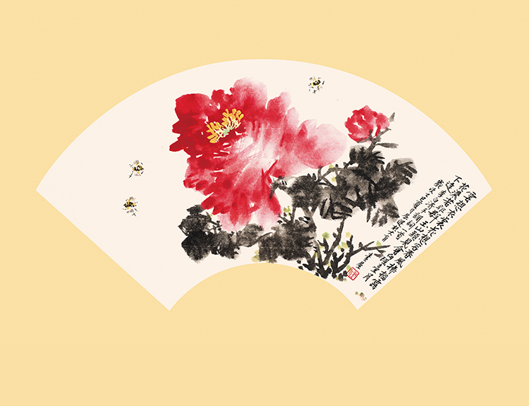 《一枝红艳》