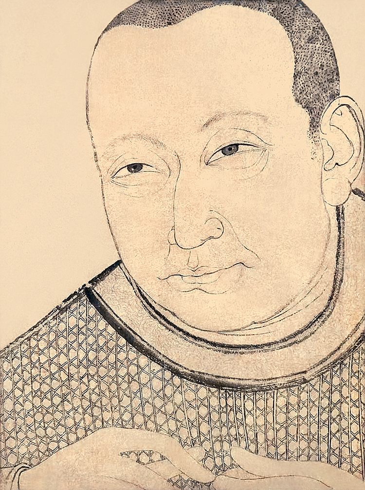 《白描人物》