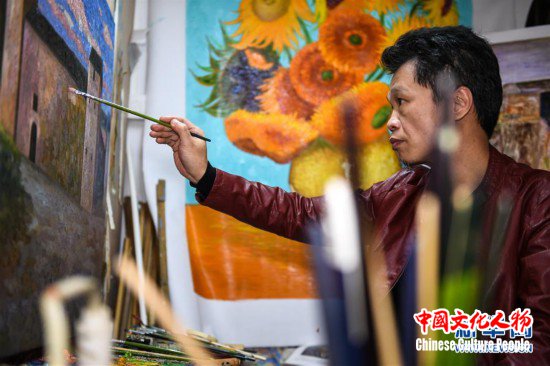 （新春走基层·图片故事）（7）探访转型期的“中国油画第一村”