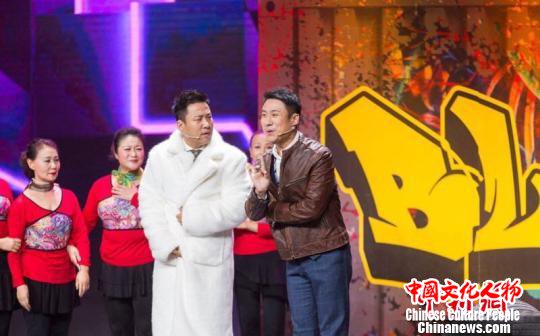 郭阳郭亮在欢乐喜剧人第五季 小新 摄
