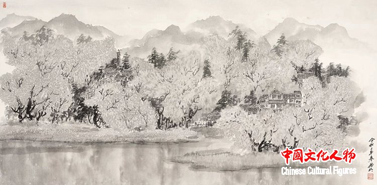 2021新発 絵画 水墨画 竹 竹図 掛軸 掛け軸 風景画 中国 美術品 アート